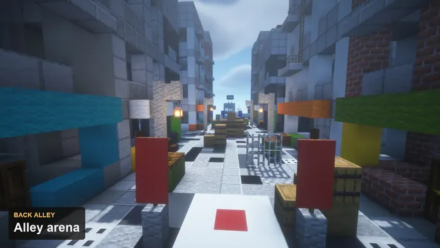 Urban Rooftop Arenas, back alley