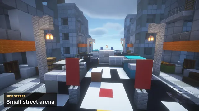 Urban Rooftop Arenas, side street
