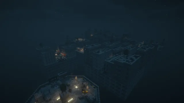 Urban Rooftop Arenas, arenas at night