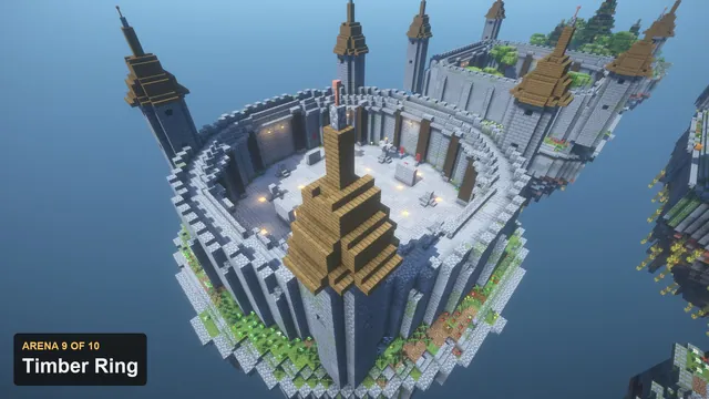 10 Wildwood Arenas + 2 KOTH, arena 9 timber ring