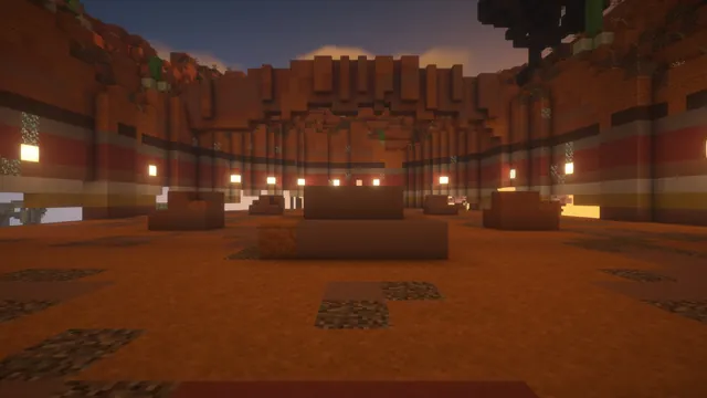 28 Practice and Sumo Arenas, badlands spawn