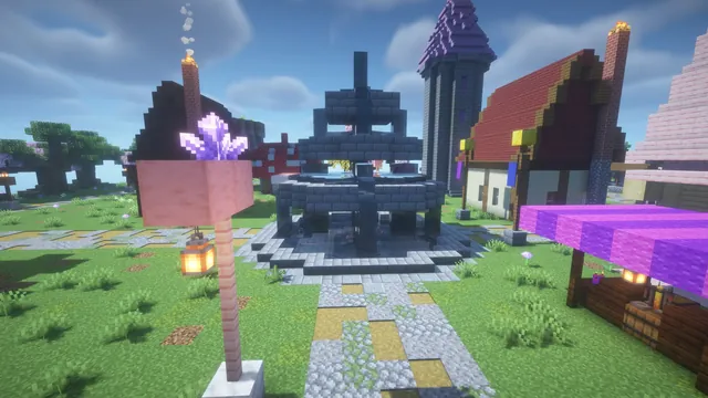 207 Fantasy Assets, fountain plaza