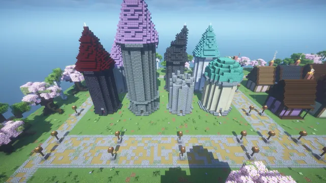 207 Fantasy Assets, wizard towers