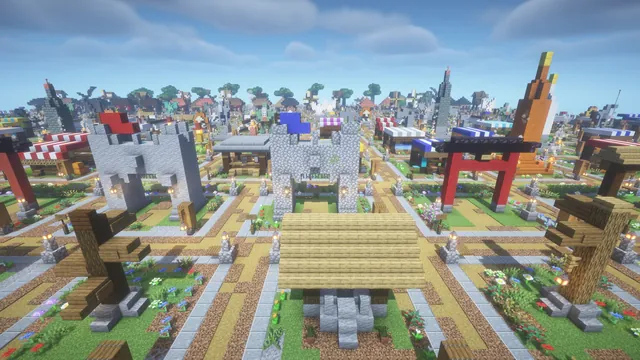 251 Medieval Village Assets, gate arches