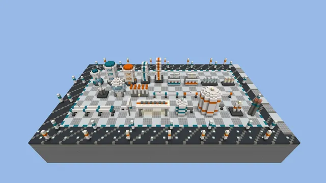 190+ Sci-Fi Assets, reactors and pipes