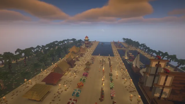 166 Tropical Props Pack, overview golden hour