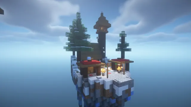 4 Bedwars Maps, frost base