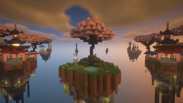 4 Bedwars Maps, sakura diamond