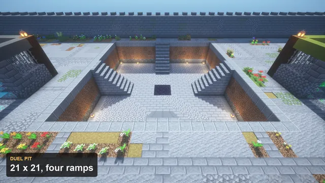 BoxPvP Map Castle Bailey, duel pit