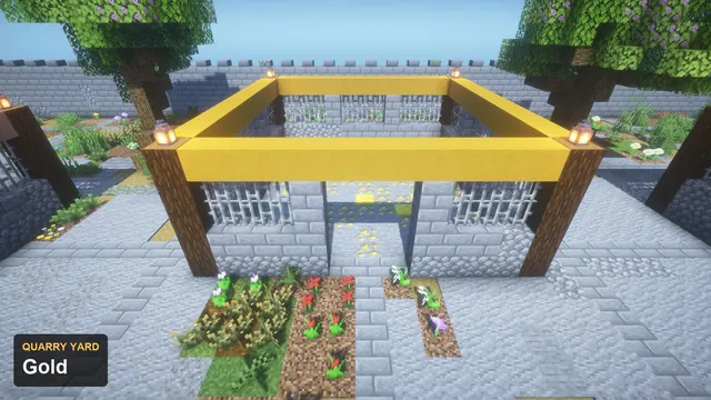 BoxPvP Map Castle Bailey, gold yard