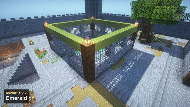 BoxPvP Map Castle Bailey, emerald yard