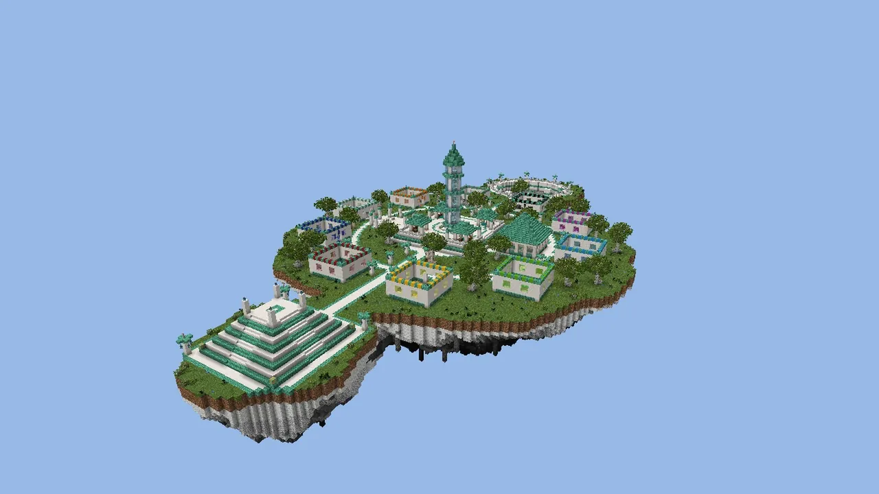 BoxPvP Map Copper Skyport, north view