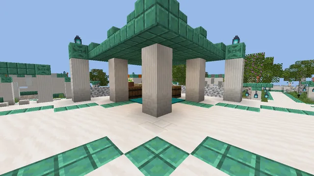 BoxPvP Map Copper Skyport, shop kiosk