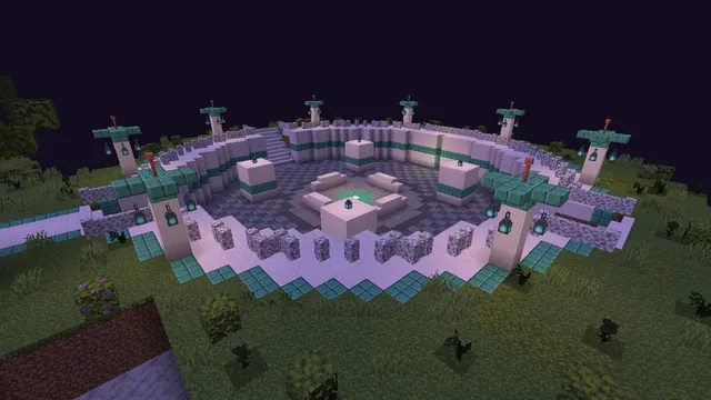 BoxPvP Map Copper Skyport, pvp pit night