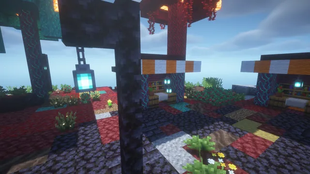 Five Realms Crate Areas, nether shop stalls