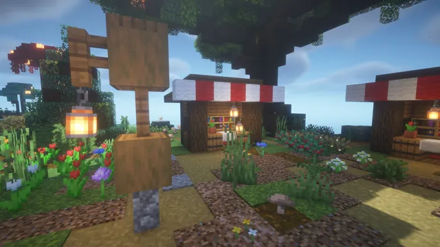 Five Realms Crate Areas, medieval shop stalls