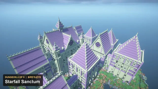 5 Arcane Fantasy Dungeons, dungeon 4 starfall aerial