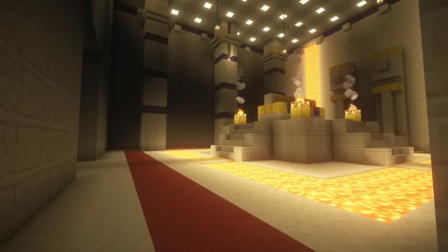 5 Desert Tomb Dungeons, boss arena side view