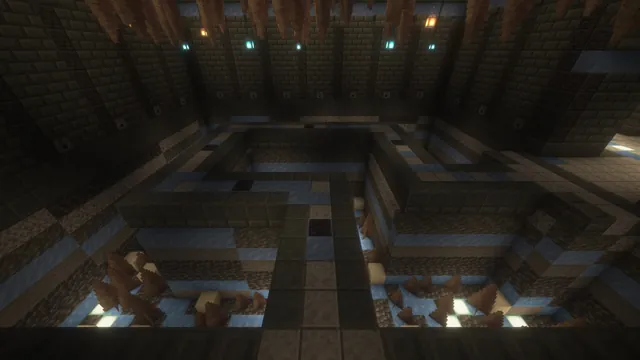 5 Frost Giant Dungeons, chasm trap room