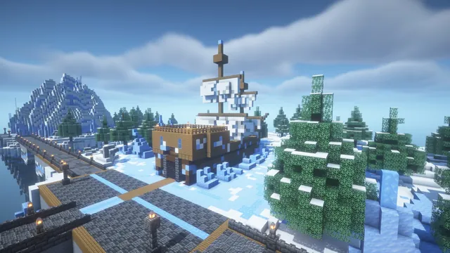 5 Frost Giant Dungeons, frozen galleon