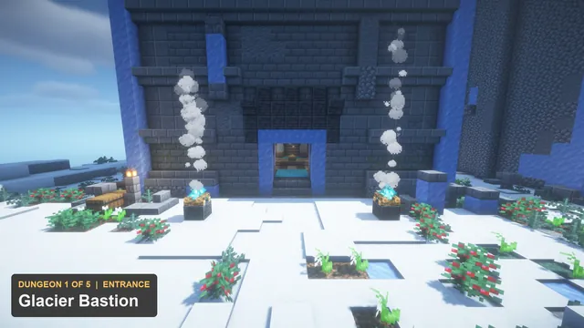 5 Frozen Keep Dungeons, dungeon 1 bastion entrance