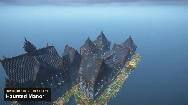 5 Haunted Dungeons, dungeon 2 manor aerial
