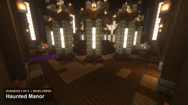5 Haunted Dungeons, dungeon 2 manor boss arena