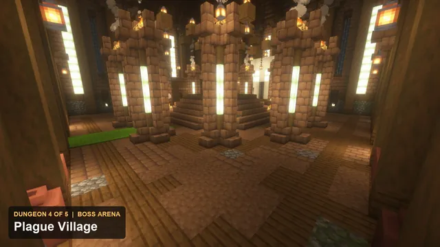 5 Haunted Dungeons, dungeon 4 plague boss arena
