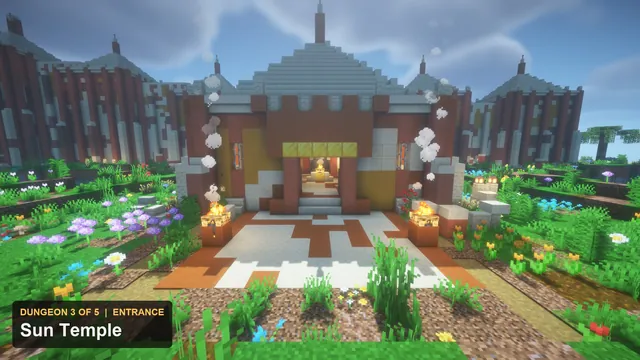 5 Jungle Temple Dungeons, dungeon 3 sun entrance