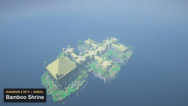 5 Jungle Temple Dungeons, dungeon 4 bamboo aerial