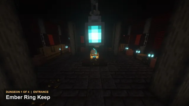 4 Nether Fortress Dungeons, dungeon 1 ring entrance
