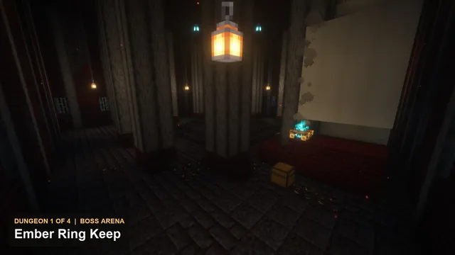 4 Nether Fortress Dungeons, dungeon 1 ring boss arena