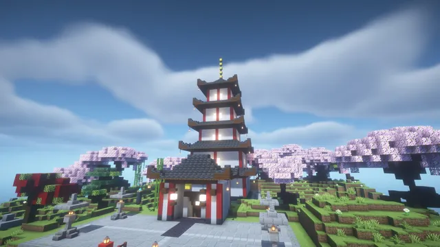 5 Oni Shrine Dungeons, spirit lantern pagoda
