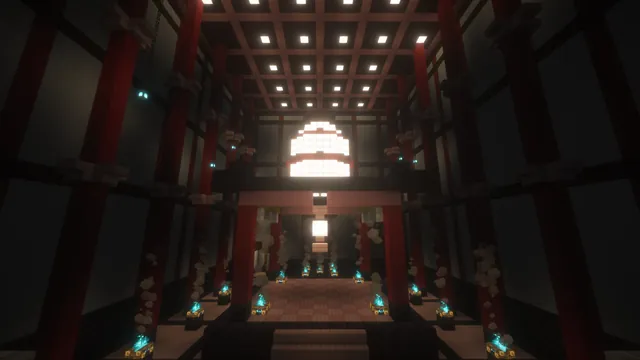 5 Oni Shrine Dungeons, boss hall spirit lantern