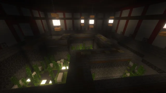 5 Oni Shrine Dungeons, bamboo spike pit
