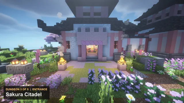 5 Shogun Fortress Dungeons, dungeon 3 sakura entrance
