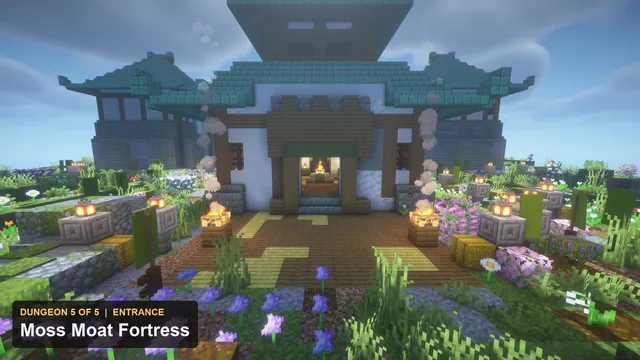 5 Shogun Fortress Dungeons, dungeon 5 moat entrance