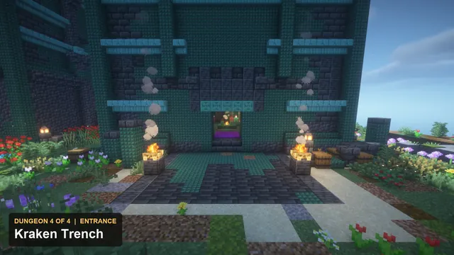 4 Sea Ruin Island Dungeons, dungeon 4 trench entrance