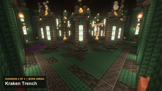 4 Sea Ruin Island Dungeons, dungeon 4 trench boss arena
