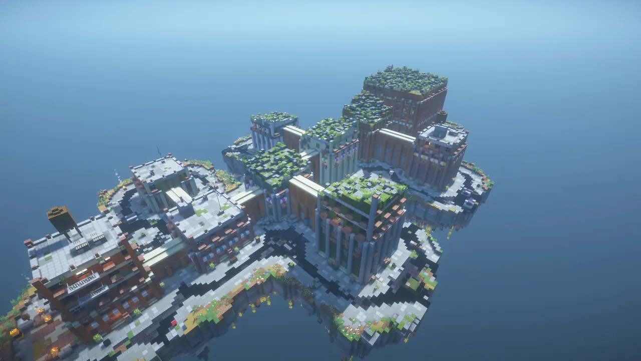 5 Zombie City Dungeons, mall aerial