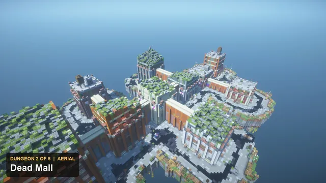 5 Zombie City Dungeons, dungeon 2 mall aerial