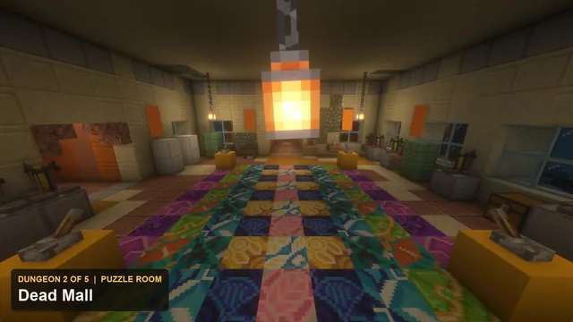 5 Zombie City Dungeons, dungeon 2 mall puzzle room