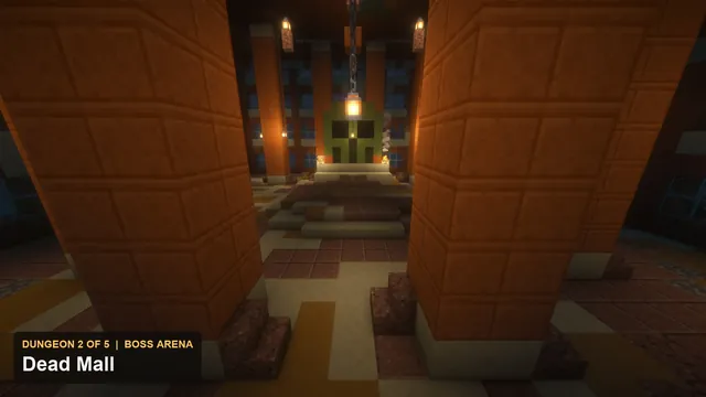 5 Zombie City Dungeons, dungeon 2 mall boss arena