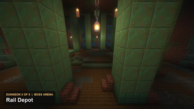 5 Zombie City Dungeons, dungeon 3 depot boss arena