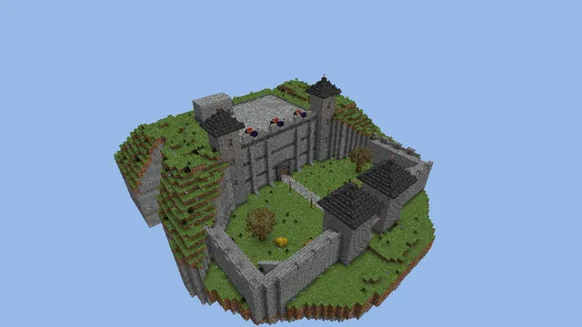 6 Factions HCF Bases, cliff island