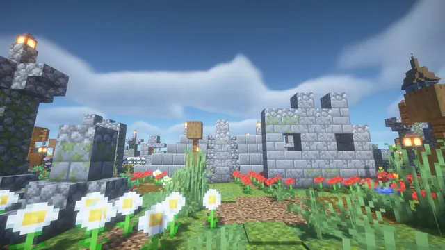 Six Hills KOTH Pack, ruined temple spawn view