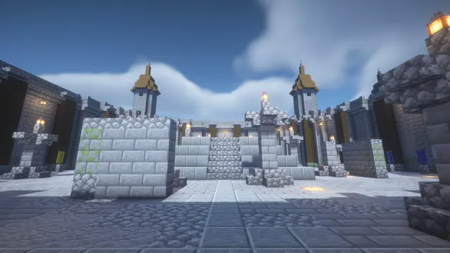 Six Hills KOTH Pack, castle tower spawn view