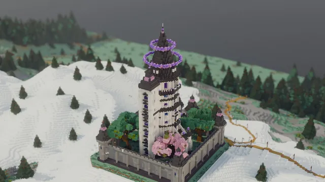 Valdoran MMORPG World Map, arcane spire