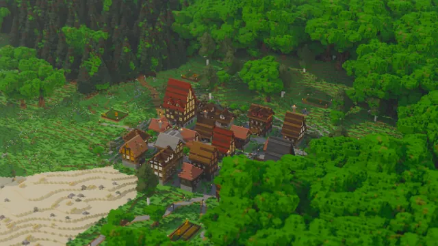 Valdoran MMORPG World Map, brindlemoor town