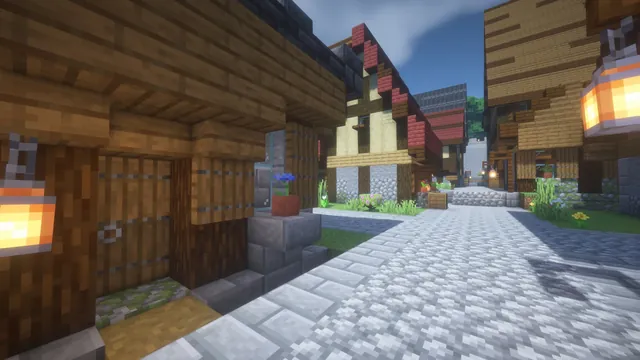 Valdoran MMORPG World Map, capital street